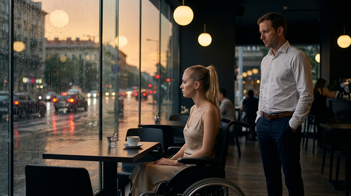 Randira csábították… és végül sírva fakadt azon, amit a nő némán bevallott neki 💔♿️🤍  Torren Gray úgy lökte ki a Meadowark Kávézó ajtaját, mintha egy vizsgára készülne, amire nem is készült. Tizenöt perccel korábban érkezett, nem a pontosság kedvéért, hanem mert otthon maradni rosszabb volt: a csend túlságosan Mariára emlékeztette, a hiányára, ami minden sarkon ott volt, és Amáliára, aki egyik karjával átölelte a plüssállatot, ami még mindig öblítőillatú volt.  Kint Portlandben ott lebegett az őszi hangulat, a friss levegő és a cipőtalpra tapadt nedves levelek. Bent a kávézó meleg volt, széles folyosókkal és külön asztalokkal, mintha a hely tudná – egy szó nélkül –, hogy nem minden élet egyforma. Torren fekete kávét rendelt. Valami egyszerűt. Valami biztonságosat. Valamit, ami nem igényel magyarázatot.