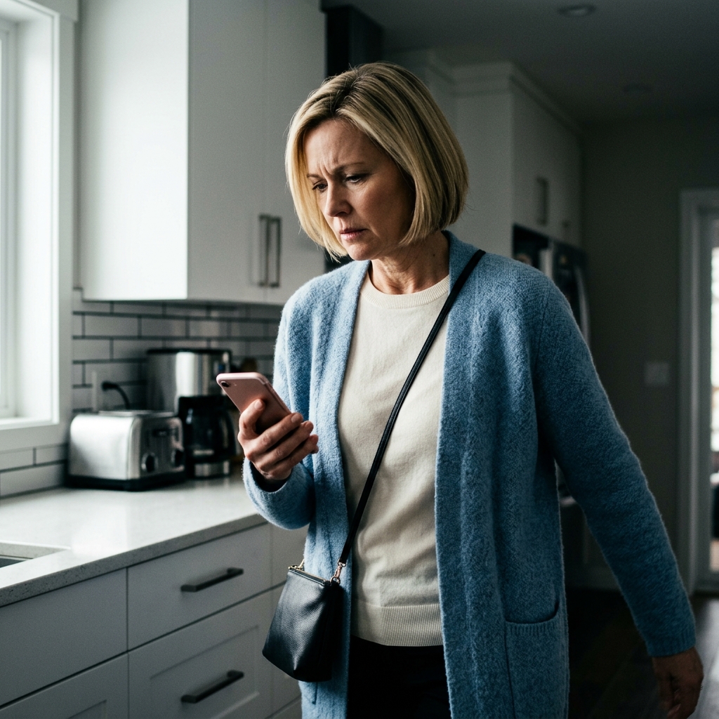 A fiam üzenetet küldött: „Anya, ne gyere vacsorázni. A feleségem nem akarja, hogy zavarba hozz minket.” Azt válaszoltam: „Rendben, akkor itt az ideje, hogy ketten gondoskodjatok minden kiadásotokról!” Három nappal később pánikszerűen kopogtak az ajtómon. És akkor rájöttem, hogy csendben az egész családot ellenem fordítja.  Az üzenet akkor érkezett, amikor az étkezőben álltam, a hálaadásnapi asztal már meg volt terítve.  A jó tányérok előkerültek. A pekándiós pite hűlt a pulton. Egy felengedett pulyka várakozott a hűtőben, és a november végi szürke fény lágyan vetette meg az ablakokat, ahogy az Ohio középső részén szokott, amikor közeledik az ünnep. Az egész délelőttöt azzal töltöttem, hogy a konyha és az étkező között ingáztam, ellenőriztem a zsemléket, megigazítottam az evőeszközöket, két kézzel simítottam az asztalterítőt, mintha puszta erőfeszítéssel megakadályozhatnám, hogy a napom rosszul süljön el.  Aztán felvillant a telefonom.  Elolvastam az üzenetet egyszer. Aztán még egyszer. Aztán harmadszor is, lassabban.  Ne gyere vacsorázni. Nem jött közbe semmi. Nem, nem tudjuk mozdítani? Nem, beszéljünk később.  Ne gyere.  Ott álltam a kötényemben, áfonyaszósz rotyogott a tűzhelyen, és a képernyőt bámultam, mintha egy újabb üzenet bukkanna fel, és enyhítené az elsőt. Semmi sem fájt. Csak ezek a szavak, tiszták és hidegek, attól a fiamtól, akinek az életem nagy részét védelmével töltöttem. Nem csak a sértés fájt. A mögötte rejlő történelem fájt. Három éven át mindenben segítettem, amit ideiglenesnek neveztek. A jelzálog. Az autóhitel. A bevásárlási pénz, amikor a hónap hosszúra nyúlt. Egy meglepetés fogászati ​​számla az unokámnak. Táncórák. Iskolai extrák. Apróságok, amik olyan csendben összeadódnak, hogy nem veszed észre, amíg a saját életed el nem kezd zsugorodni körülöttük. Azt mondtam magamnak, hogy segítek nekik beilleszkedni. Nem mondtam ki hangosan, hogy a nyugdíj-megtakarításaim fogynak, miközben az ő életük egyre kényelmesebbé válik.  Így hát leültem a konyhaasztalhoz, megnyitottam a banki alkalmazásomat, és megnéztem az egymás alatt sorakozó automatikus fizetéseket. Aztán lemondtam őket. Csendben. Egyenként.  Először a jelzálog. Aztán az autó. Aztán a hitelkártyás fizetés, ami valahogy mindig bevásárlásba, programba vagy „csak jövő hétig” fordult.  Három nappal később a verandámon voltak. Nem azért, hogy bocsánatot kérjenek. Nem azért, hogy megkérdezzék, hogy vagyok. Azért jöttek, mert a törlesztőrészletek leálltak. A jelzáloghitel-társaságról beszéltek. A hitelminősítésükről. Egy visszapattanó törlesztőrészletről. Az unokám időbeosztásáról. A stresszükről. A zavarukról. Mindenről, ami sürgős volt, kivéve az üzenetet, amivel az egész elkezdődött. Később aznap este egy rokon hívott, és megkérdezte, miért „tartottam a távolságot” a családtól. Először nem is értettem a kérdést. Aztán elkezdte ismételgetni azokat a dolgokat, amiket állítólag mondtam. Hogy bejelentés nélkül beugrottam. Hogy nehézzé váltam. Hogy kellemetlen helyzetbe hoztam az embereket. Hogy folyamatosan olyan eseményekre tolakodtam be, ahol nem igazán akartak.  Egyik sem volt igaz.  Ekkor jöttem rá, hogy a törölt számlák csak azt a részt jelentették, amit mérni tudtak. Amit valójában elvettek tőlem, az sokkal régebb óta és sokkal csendesebben történt, olyan szobákban, amelyekről azt sem tudtam, hogy kizárnak.