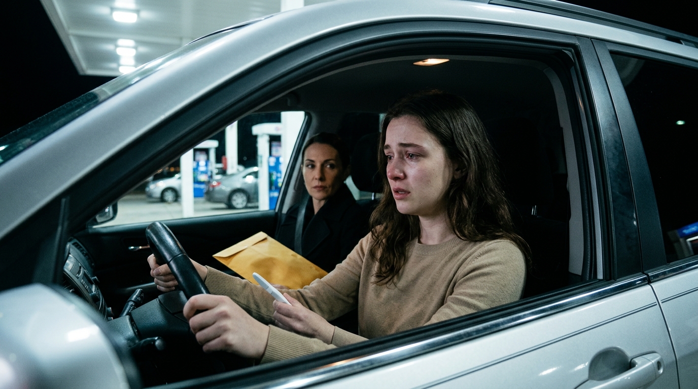 „Pakold össze a cuccaidat, Ava. Kész vagyok.” – mondta a férjem, miközben a pozitív terhességi tesztem még mindig a kezemben volt, majd kiment a fiatal szeretőjéhez, mintha a házasságunk egy szemétdomb lenne a járdaszegélyen. Ott álltam a folyosón, könnyeket nyeltem, két rózsaszín vonalat bántottam. Három órával később, egy autópálya-étterem benzinkút-lámpái alatt egy idegen nyitotta ki az anyósülés ajtaját egy vastag barna borítékkal és a férjem nevével.  Aznap este, amikor a férjem holt tehernek nevezett, miközben a babánk még mindig titokban volt bennem, az életem egész körvonala megrepedt egy folyosón. „Pakold össze a cuccaidat, Ava. Kész vagyok.” Mondta, miközben még mindig a terhességi tesztet tartottam a kezemben. A műanyag meleg volt a kezemtől. Két rózsaszín vonal. A térdem annyira remegett, hogy az egyik tenyeremet az iroda ajtajának kellett támasztanom. Tyler először nem nézett a tesztre. Úgy nézett rám, mintha félbeszakítottam volna. A telefonja az asztalon volt egy félig megivott kávé és egy halom kifizetetlen számla mellett. Az irodai lámpa sárga fénycsíkot vetett a padlóra. Bosszúsan hátradőlt a székében, mintha elkéstem volna egy megbeszélést, amit már úgy döntött, hogy lemond.  „Terhes vagyok” – mondtam.  Egy pillanatra valami éles suhant át az arcán. Aztán ellaposodott.  „Nem az én problémám.” A szoba megsűrűsödött körülöttem.  Felállt, ismét a tesztre pillantott, és hidegen megvonta a vállát. „Tulajdonképpen ez megkönnyíti a dolgomat.”  „Könnyebb?” Eltolta magát mellettem a folyosóra, benyúlt a szekrénybe, és lehúzta a kis fekete bőröndöt, amit „kapcsolatépítő utakra” használt.  „Elmegyek” – mondta. „Ma este.” Rámeredtem. „Elhagyod a terhes feleségedet.” Felkapott néhány töltőt, ingeket gyömöszölt a bőröndbe, és azt mondta: „Nem egy unalmas életre vállalkoztam.”  Három év negatív teszt. Három év vitaminok a mosogató mellett, ovulációs tesztcsíkok a fiókban, az orvosok olyan szavakat használnak, mint az időzítés és a stressz. Végre először volt jó hírem a kezemben, és ez volt a válasza.  „Ki ő?” – kérdeztem. „Madison.” A név kifejezéstelenül és csúnyán esett. „Fiatal” – mondta. „Vigyáz magára. Nem nyafog.” Becipzárazta a bőrönd cipzárját. A hang áthatolt rajtam. Sikítanom kellett volna. Ehelyett zokniban álltam ott, olyan erősen szorongatva a terhességi tesztet, hogy fájtak az ujjaim, és néztem, ahogy a férjem úgy írja le az utódomat, mintha egy autót újítana fel. „Menj” – mondtam. Felnézett. Egyszer megtöröltem az arcomat. „Csak ne gyere vissza, amikor rájössz, mit veszítettél el.” Nevetett. „Bízz bennem, Ava. Ez nem fog megtörténni.” Aztán kiment, becsapta a bejárati ajtót, és a bekeretezett képet úgy megzörgette az előszobaasztalon, hogy az oldalra billent. Ezután a ház elcsendesedett. Csak a hűtőszekrény zümmögése, a falióra ketyegése, és a saját, túl gyors légzésem a fényes kis bizonyíték körül, ami még mindig a kezemben volt.  Aztán rezegni kezdett a telefonom. Ismeretlen szám. Nem ismersz. De ha Tylerrel maradsz, te és a baba nem lesztek biztonságban. Van bizonyítékom. Találkozzunk ma este – kettesben.  Kétszer is elolvastam. Aztán harmadszor is. Lementem a fürdőszobába és hánytam. Amikor utána a tükörbe néztem, az arcom sápadt volt, a szemem bedagadt, a szám félig nyitva, mintha a testem még nem döntötte volna el, hogy sikítson vagy lélegezzen tovább. Mindkét kezemmel a hasamra tapasztottam, és azt suttogtam: „Rendben”, pedig semmi sem volt rendben. Görgettem a kontaktjaimat, és rájöttem, milyen csendessé tette Tyler az életemet. Soha nem mondta, hogy ne találkozz a barátaiddal. Minden vacsorát bonyolulttá, minden hívást kényelmetlenné, minden látogatást későbbi áldozatokká tett. Mire szükségem lett volna valakire, nem maradt könnyen elérhető szám. Így inkább megnyitottam a banki alkalmazásokat. Közös folyószámla. Megtakarítások. Hitelkártyák. Jelzálogportál. Két átutalás, amit nem ismertem fel. Egy soha nem jóváhagyott készpénzelőleg. Egy ismeretlen e-mail, ami másodlagos elérhetőségként volt csatolva. A kezem remegése már elég időre abbamaradt ahhoz, hogy mindenről képernyőképet készítsek.  Hétre már összepakoltam a táskámat.  Nem azért, mert megbíztam az üzenetben. Mert a mozgás jobb érzés volt, mint egy helyben állni.  A 9-es főút melletti étkezde brutális fénycsöves fényben állt egy benzinkút mellett, ahol a kamionosok egész éjjel jöttek-mentek. A parkoló legfényesebb lámpája alá parkoltam, bezártam az ajtókat, és visszaírtam: Itt. Az autómban. Ablak felőli oldalon.  A válasz azonnal jött. Most jövök hozzád. Egy ezüst szedán gurult be, és két hellyel arrébb megállt.  Egy nő szállt ki. A harmincas évei közepén járt. Sötét haja alacsony kontyba volt fogva. Fekete kabát, fekete kesztyű, fekete csizma. Úgy mozgott, mint aki kemény beszélgetésekhez szokott. Kontrolláltan. Tisztán. Egyetlen felesleges mozdulat sem. Vastag manila borítékot cipelt.  Megállt az ablakomnál, és kissé lehajolt. „Ava?” Elcsuklott a hangom, amikor válaszoltam. „Igen.” Bólintott egyszer, megkerülte az autómat, kinyitotta az anyósülés ajtaját, és kérdés nélkül becsusszant.  Ez annyira felbosszantott, hogy megnyugodtam.  „Ki maga?” Letette a borítékot az ölébe, és felém fordult. „Rachel.” Vártam.  „A Carter Holdingsnál dolgozom” – mondta. „Nathan Carternél.” Ebben a városban mindenki ismerte ezt a nevet. Nathan Carter egy igazi pénz volt, amihez arc is tartozott. A házasságomhoz közel sem illett.– Miért törődne velem egy ilyen férfi? – kérdeztem.  Rachel arca meg sem rezzent. – Nem érdekli a házasságod.  A benzinkút fényei felvillantak a szélvédőn. Valahol mögöttünk egy teherautó ajtaja csapódott be. A tekintetét rám szegezte. – Érdekli, hogy a férjed zálogjogot adott neked. A szó erősen megérintette. Az ujjaim megszorultak a kormánykerék körül. – Mit jelent ez? Rachel kesztyűs ujjával egyszer megkopogtatta a boríték szélét.