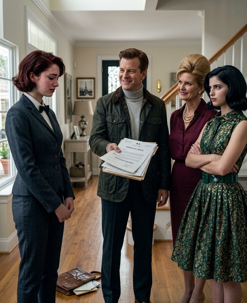 Après avoir obtenu mon diplôme, j’ai sécurisé la succession d’un million de dollars de mes grands-parents dans une fiducie. La semaine dernière, mes parents ont affirmé que la maison appartenait désormais à ma sœur et m’ont dit de partir. J’ai dit : « On verra. » Deux jours plus tard, ils sont arrivés avec des camionnettes de déménagement… et se figea devant la scène qui attendait sur le porche.