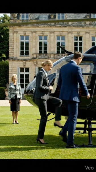 « Toujours pas de voiture ? » se moqua mon frère. Puis un hélicoptère a atterri à côté de la maison. « Mon taxi est là », lui dis-je. Le menton de maman s’est baissé.