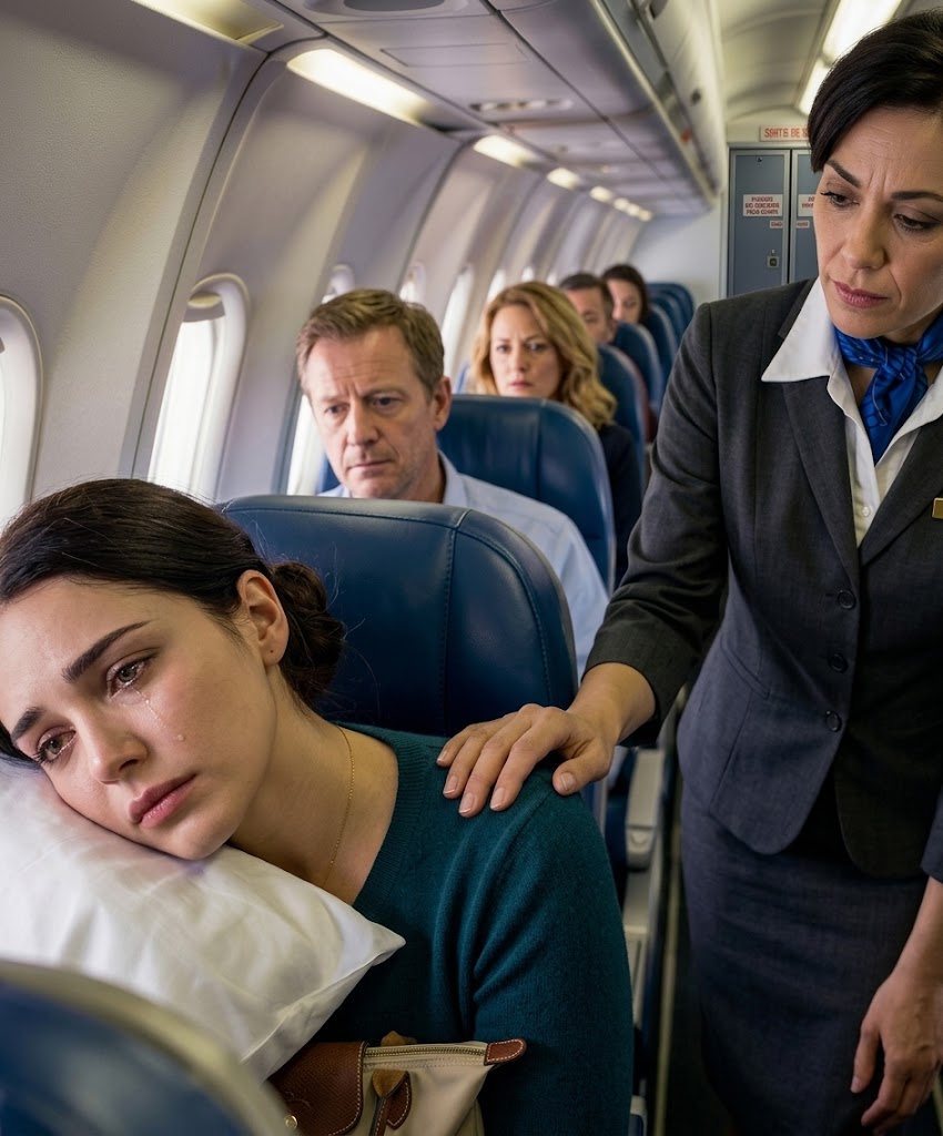 Elle a dormi dans le 8A — Quand le commandant a demandé s’il y avait des pilotes de chasse à bord