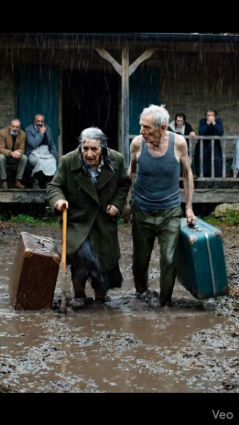 Ils jetèrent leurs parents âgés dans la tempête, sans savoir que le vieil homme qu’ils humiliaient cachait un secret qui détruirait tout. 0.