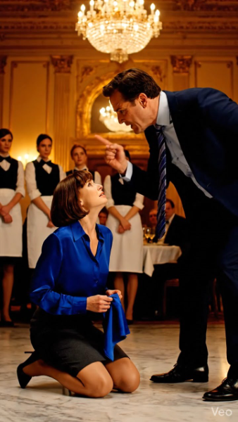 « Soulevez ça du sol maintenant ! » cria le gérant de la serveuse, mais tout le restaurant s’arrêta quand la femme retira son tablier et dit : « Vous êtes virée. » …..