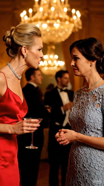 Ils se moquaient de leur « robe de grand-mère » au bal — jusqu’à ce qu’un inconnu fasse taire toute la salle d’une seule phrase