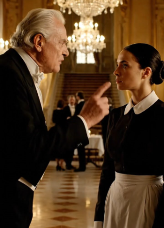 « Je m’agenouillerai devant toi si tu parles cinq langues », se moqua le millionnaire – et toute la pièce resta figée.