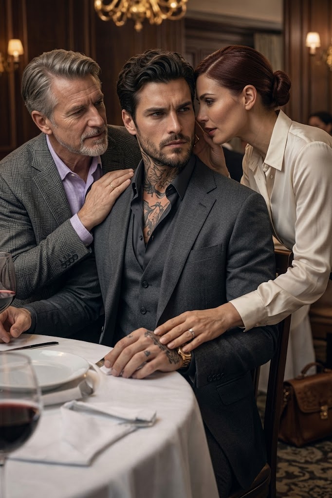 La serveuse murmura : « Regardez sous votre table », et sauva l’homme que tout le monde craignait.