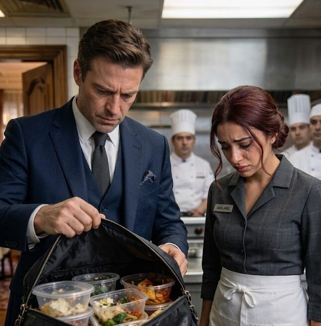 J’ai emporté les restes de nourriture à la maison pour mes enfants, mais la réaction du gérant m’a surprise.