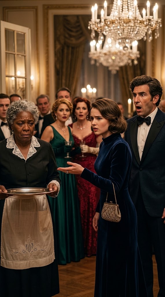 Un riche milliardaire a mis sa jeune fille au défi de choisir une future belle-mère parmi un groupe de mannequins glamour. À la surprise générale, elle les ignora tous et choisit la gouvernante noire silencieuse à la place, laissant la pièce sans voix…