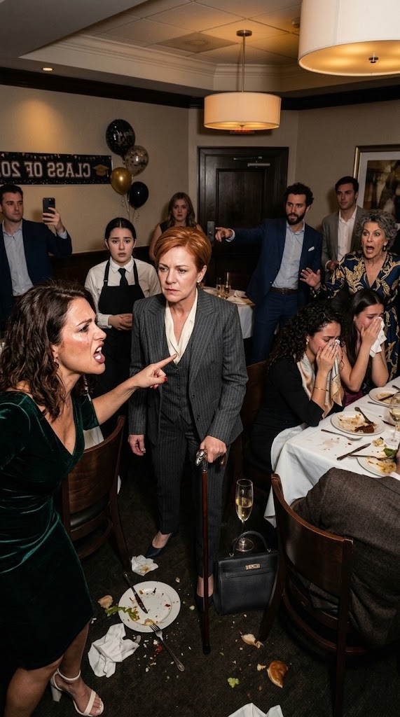 « Il n’y a pas de places libres pour des membres non familiaux, donc tu dois te lever. »