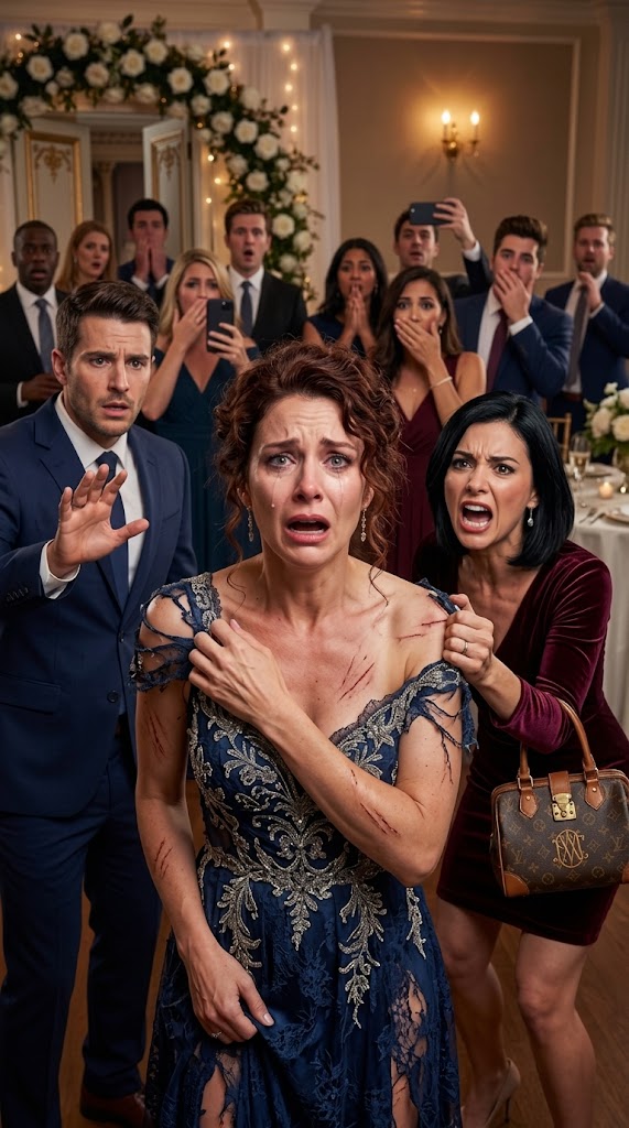 Vanessa se pencha en avant, les yeux brillants, et cria : « Regarde sa poitrine ! La chirurgie esthétique — elle l’a caché à mon frère. »