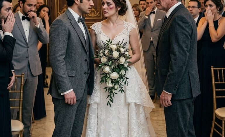 Le jour de mon mariage, mon père a été stupéfait en voyant les ecchymoses sur mon visage. « Ma chère fille… Qui t’a fait ça ? »