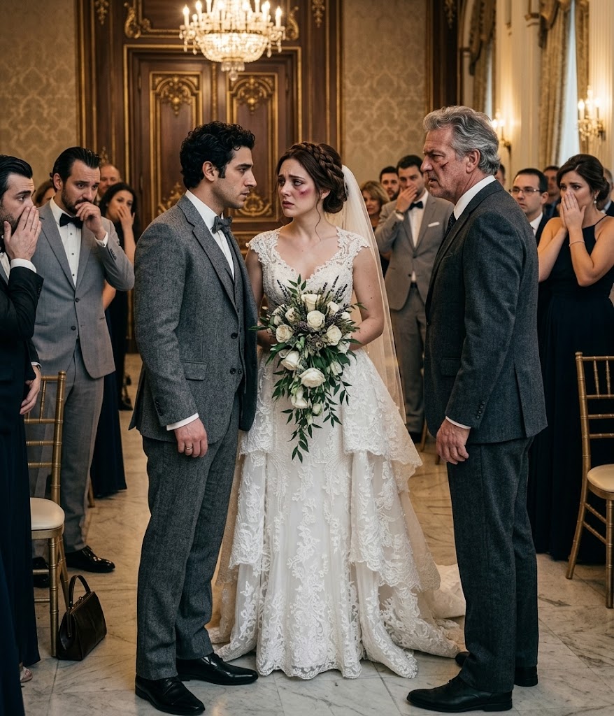 Le jour de mon mariage, mon père a été stupéfait en voyant les ecchymoses sur mon visage. « Ma chère fille… Qui t’a fait ça ? »