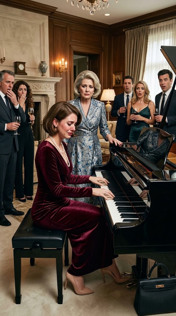 Elle sourit puis ajouta assez fort pour que chaque tante et cousine entende : « Je me demande à quoi jouerait une fille d’une famille pauvre. »