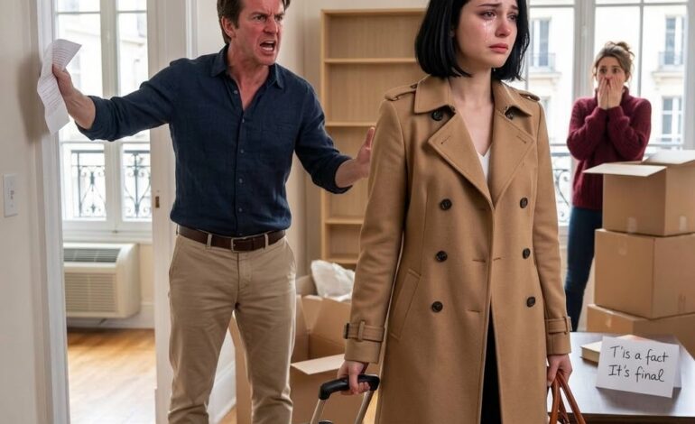 « Nous ne sommes pas mariés, tu ne me possèdes pas », dit Caleb, s’appuyant en arrière sur son tabouret comme s’il venait de présenter un argument juridique brillant au lieu de m’humilier publiquement.