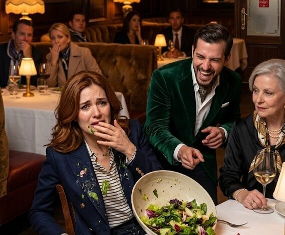 J’essayais juste de finir le dîner quand ma belle-mère a donné un coup de pied sur ma chaise et m’a forcé à plonger face contre terre dans ma salade.