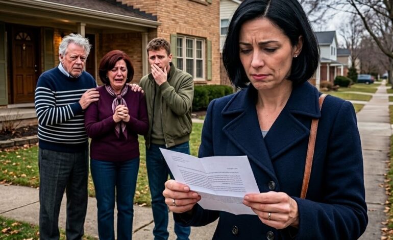 Nous venions d’emménager dans la villa quand mon mari a annoncé ce soir-là que ses parents y vivraient aussi et que je n’avais rien à dire à ce sujet.