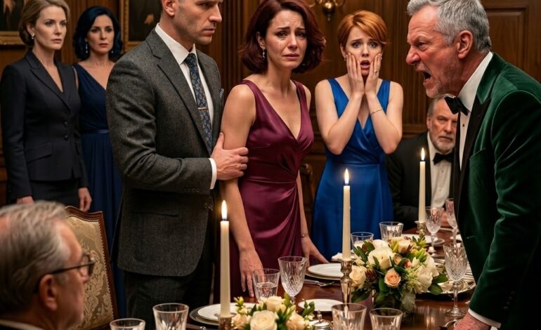 Dès que mon père s’est levé au dîner, j’ai su que quelque chose allait arriver — je ne m’attendais pas à ce que ce soit aussi cruel. Avec un sourire fier, il a annoncé : « Nous sommes fiers de notre vraie fille, la réussite ! » Et tout à coup, la pièce s’est remplie d’applaudissements, de sourires et de mon humiliation. Je suis restée immobile et la bouche fermée, peinant à me tenir jusqu’à ce que mon mari se penche et murmure : « Dis-leur. Nous possédons leur entreprise maintenant. »