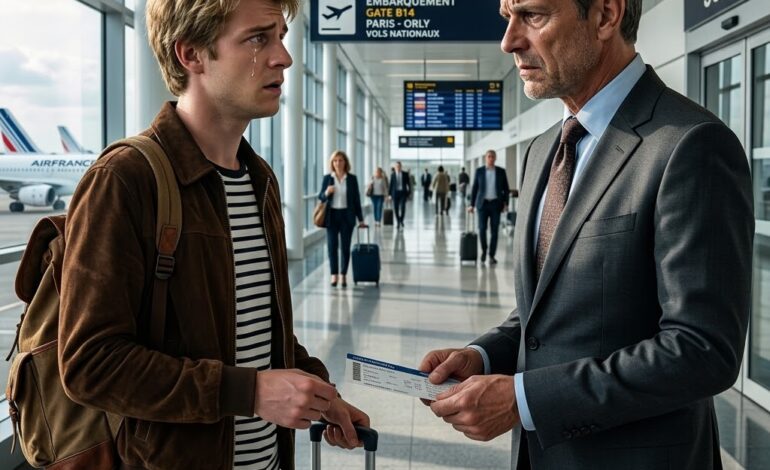 Un grand-père riche est décédé : les cousins héritent de 46 millions de dollars – et se moquent de mon billet jusqu’à ce que l’homme débarque à Saint-Tropez…