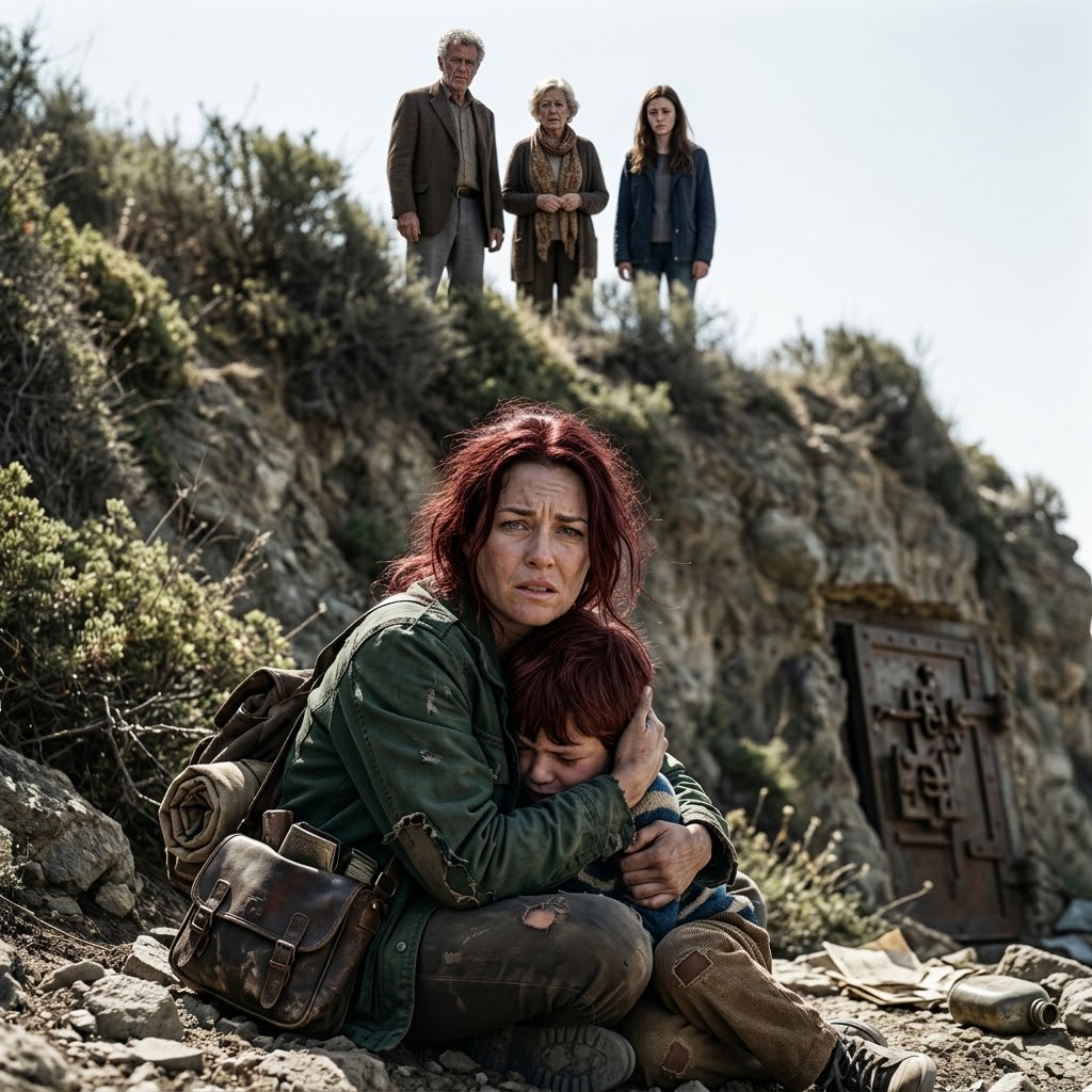 That day, my family took us hiking. Without any warning, my parents and sister shoved me and my 6-year-old son off a cliff. While I lay there broken, my son whispered, “Mom… don’t move yet.” We decided to play dead. After they left, my son told me what my sister had said… and I froze in horror.