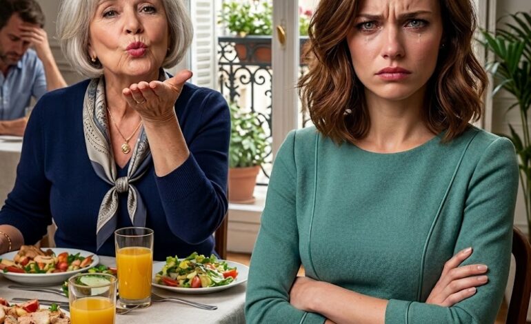 Ma belle-mère est venue à mon anniversaire les mains vides et avec de grands projets.