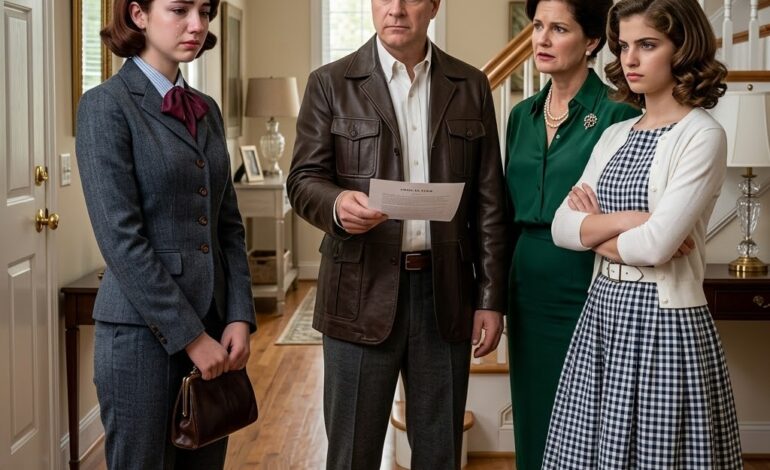 Après avoir obtenu mon diplôme, j’ai sécurisé la succession d’un million de dollars de mes grands-parents dans une fiducie. La semaine dernière, mes parents ont affirmé que la maison appartenait désormais à ma sœur et m’ont dit de partir. J’ai dit : « On verra. » Deux jours plus tard, ils sont arrivés avec des camionnettes de déménagement… et se figea devant la scène qui attendait sur le porche.