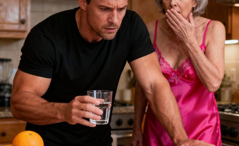 At fifty-nine, after six years of marriage to a man three decades younger, I’ve grown used to being called “little wife.” Each night he brings me water, a quiet ritual—until the night I crept into the kitchen and uncovered a chilling plan…..I used to think “little wife” was a term of endearment. The way Ethan said it—softly, with that half-smile that made his blue eyes crease at the corners—used to make me feel special. But now, at fifty-nine, six years into our marriage, the words sit strangely in my chest, like a secret only he knows.