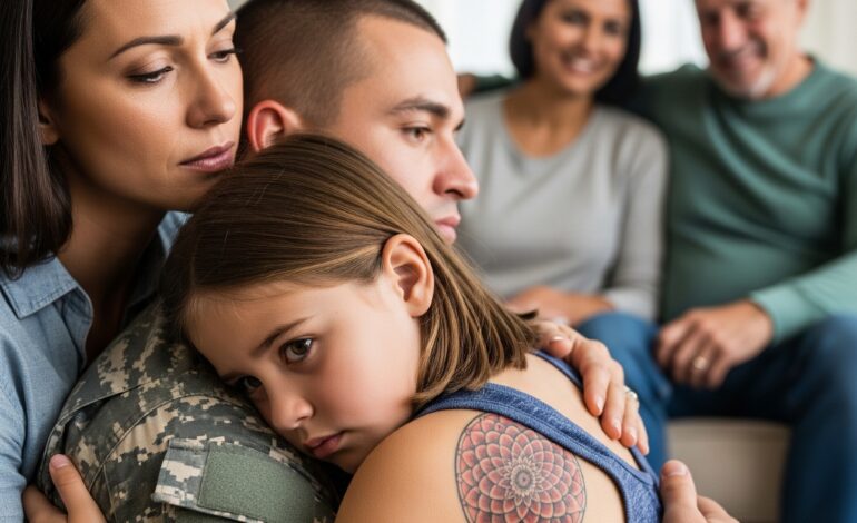 Returning from base, I stopped at my ex-wife’s house to pick up my daughter. When she turned, red ink slashed across her back. Her new boyfriend laughed. “Just a few markings, soldier. Don’t get all serious.” I smiled — calm, deliberate, the way I was before a mission.