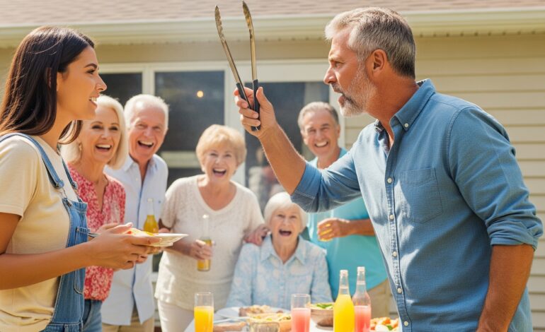 At the family BBQ, Dad laughed, “Time to pay rent or leave.” So the next day, I moved into my new home and told them I was done paying the bills — and that’s when they went pale, realizing I’d been covering everything for years….The smell of hickory smoke drifted across the backyard as laughter and the sizzle of burgers filled the air. It was one of those perfect June evenings in Austin—humid, noisy, and alive. My dad, Michael, was at the grill, beer in hand, red from the heat and pride. My mom, ever the hostess, refilled bowls of chips like we were feeding an army.