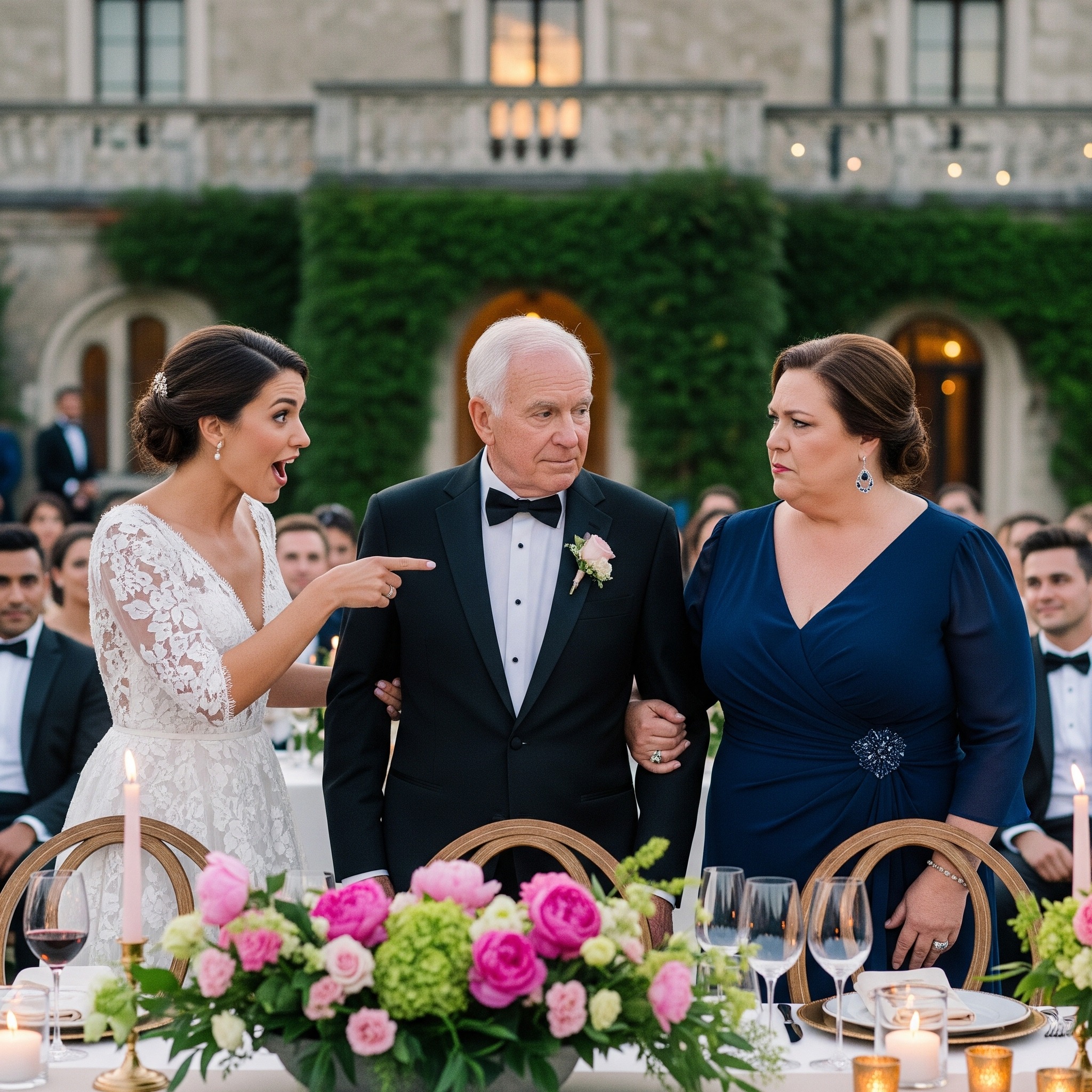 “So this is the fat pig we have to deal with,” my son’s new wife sneered, showing me off to her rich family. Laughter filled the room—until her father froze, staring at me. “Hold on… you’re my new boss, aren’t you?” In that instant, chaos erupted….“This is the fat pig we have to deal with.” The words sliced through the warm air of the lavish dining room before I even had the chance to set my purse down.