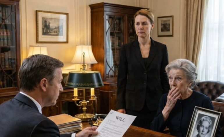 Min giriga syster gifte sig med min man, övertygad om att hon skulle ärva hans förmögenhet på 400 miljoner dollar. Men bara några dagar senare gick han plötsligt bort. Efter begravningen steg hon fram och förklarade självsäkert att hon var den rättmätiga arvtagaren. Men när advokaten läste upp hans testamente blev sanningen en fullständig chock för alla – och det han hade skrivit lämnade min syster helt mållös.