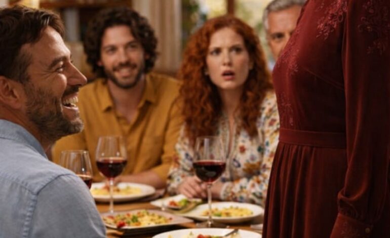 ”Ska den där värdelösa gamla kvinnan sluka allt igen?” ropade min svärson, och hela bordet brast ut i skratt.