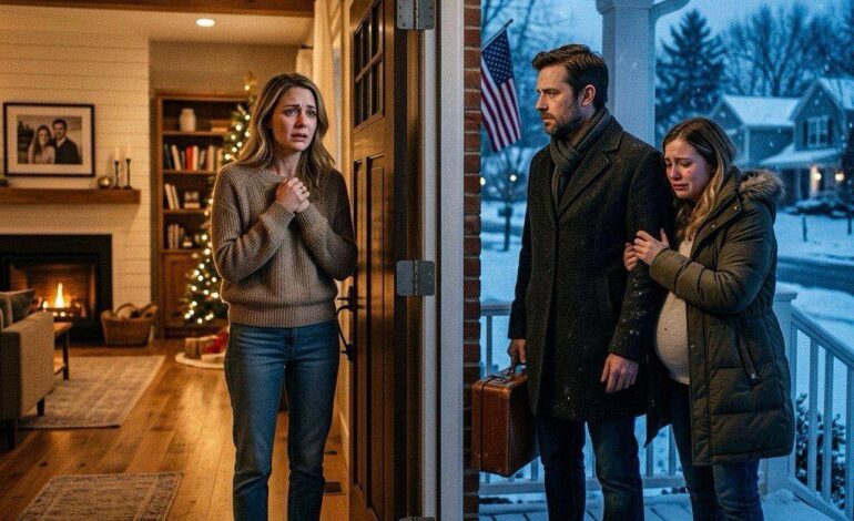 Dagen då min man tog med en gravid kvinna till vår dörr insåg jag att de tysta regler som vi hade byggt vårt äktenskap på aldrig var så enkla som jag hade trott.Men för att förstå varför det ögonblicket krossade allting måste du förstå överenskommelsen vi hade gjort flera år tidigare—ett avtal som verkade rimligt då, nästan praktiskt, till och med moget.När jag ser tillbaka nu undrar jag om det avtalet var början på slutet.