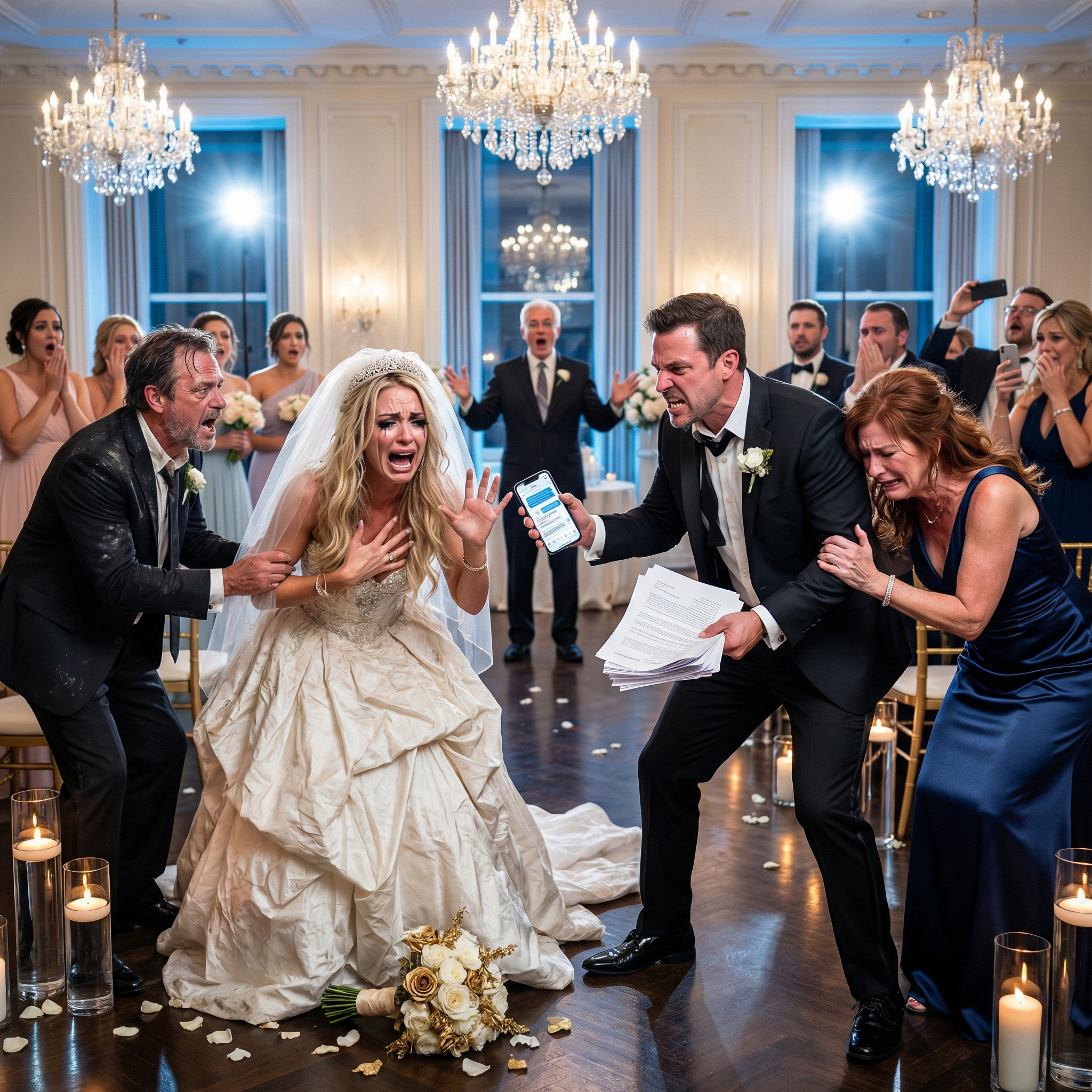 My “Golden-Child” Sister Scheduled Her Wedding On My Date On Purpose. Our Parents Picked Her- Mom Said: “You’ll Understand.” I Only Nodded. Ten Minutes Before My Vows, They Raced To My Venue- Then Turned Pale When They Saw Where It Truly Was…