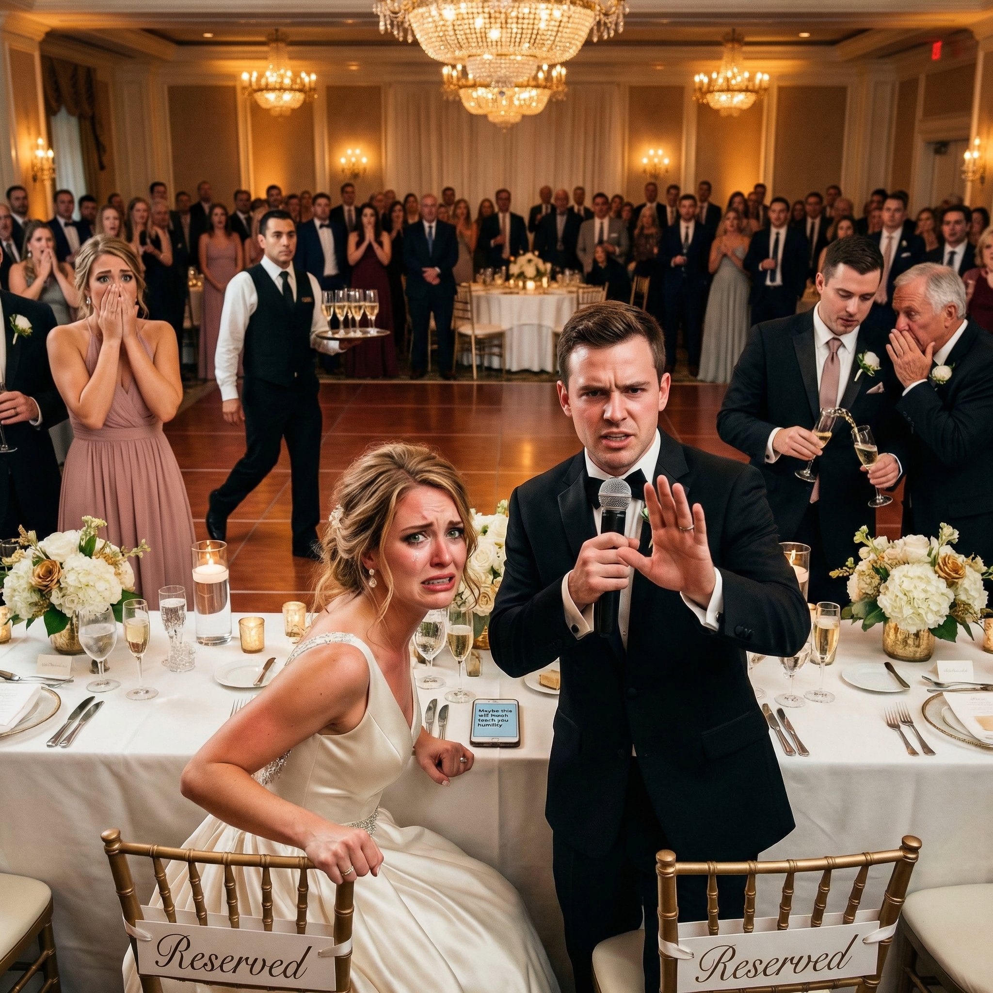 I Wouldn’t Move My Wedding Date For My Brother’s Ski Getaway, So My Parents Skipped It. “Maybe This Will Teach You Humility,” My Father Said. I Didn’t Plead. I Didn’t Weep. Until My Husband Rose Up At The Reception And Said… 170 Guests In The Room Fell Completely Silent…