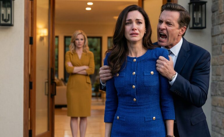 He Left His Wife for His Secretary, Shamed Her on Their Front Porch, and Believed He’d Won—Until the Woman He Branded Weak Walked Away, Exposed His Deception, and Let Her Billionaire Father Destroy the entire Empire He Built on Betrayal
