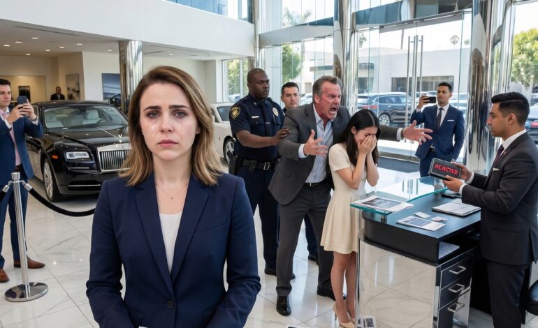 In the morning, I first completed the divorce paperwork. In the afternoon, my ex-husband brought his mistress to shop for a Rolls-Royce. My ex-husband said, “The car is only $1M, if you like it just buy it.” But the salesperson replied, “Sorry, sir, but all three of your credit cards…”