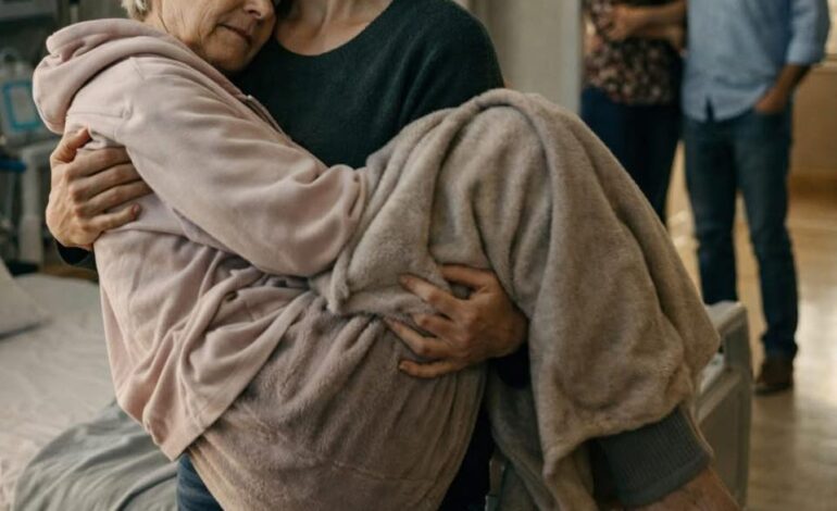 在你出軌的丈夫搬去和情婦同住的那天，你把臥病在床的母親推到他家門口……然後你說了一句話，讓兩人的臉色都變得慘白。