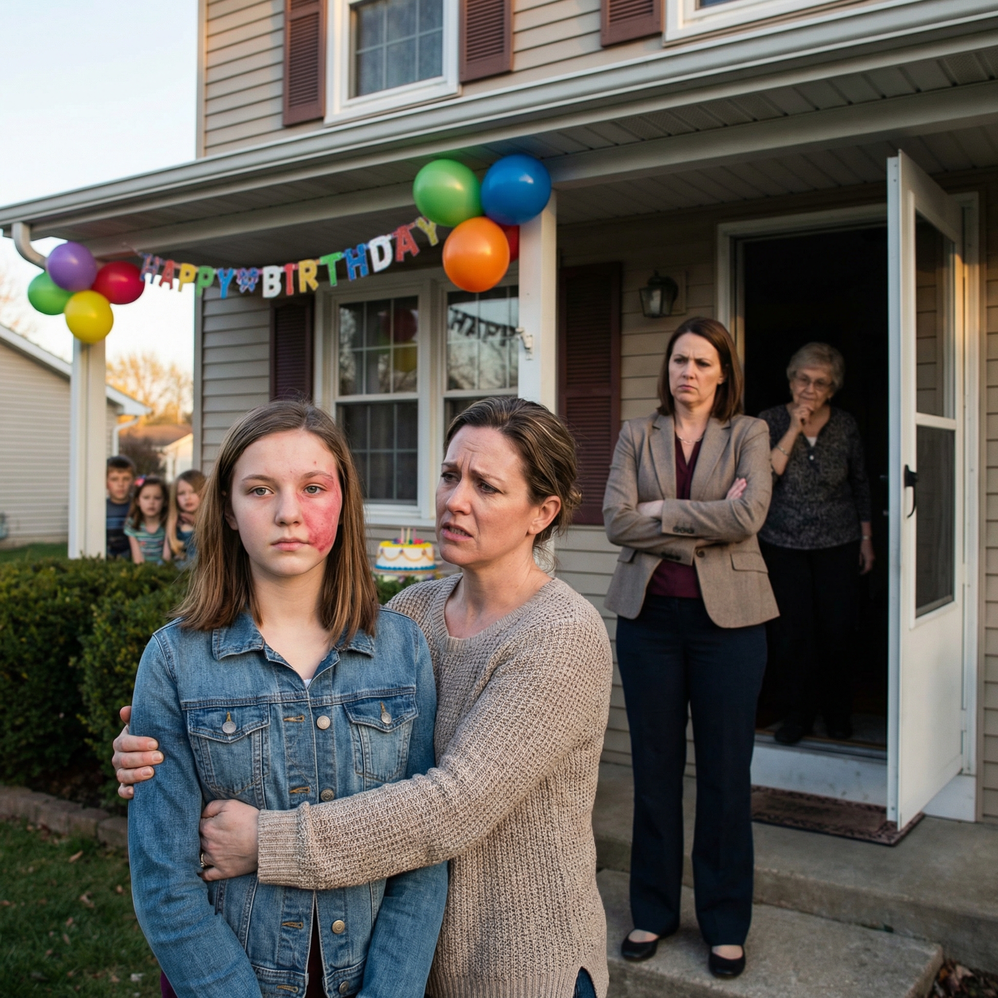 My Mom Said My 13-Year-Old Daughter Was Too Plain To Attend Her Cousin’s Birthday Party. My Sister Agreed At Once. Then We Were Denied At The Door. I Didn’t Cry. I Took Action. Ten Days Later, Their Lives Were Completely Upended Because My Daughter Was…
