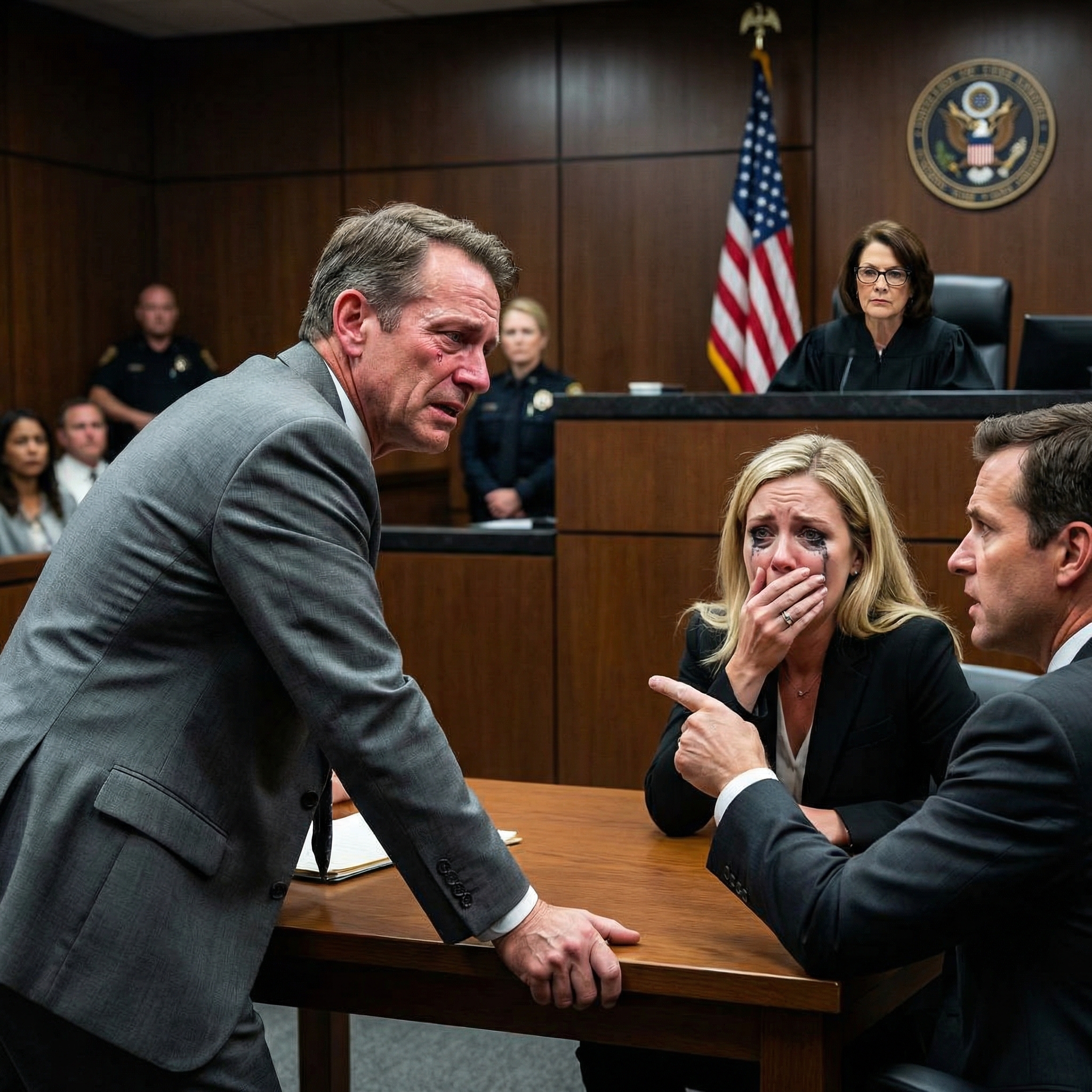 “I Stayed Silent; My Wife Said It In Court, ‘He Never Built Anything.’ The Judge Asked, ‘Do You Know What He Actually Did?’ Her Attorney Went Quiet… Then I Played A Recording That Made My Wife’s Face Turn Pale…”