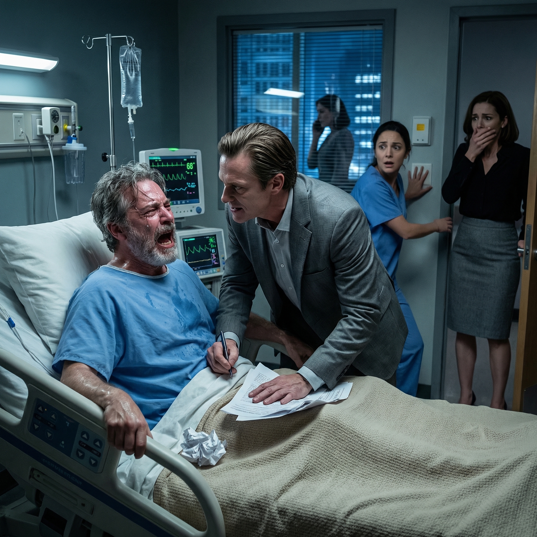 I Suffered A Heart Attack In My Office. The Hospital Called My Wife, But She Snapped, “We Can’t Reschedule—Maui In 5 Days.” Even After They Warned, “This Is Critical, He Could Die,” They Still Boarded The Plane Anyway. When They Returned… I Was Gone—No Trace Anywhere. And Every Dollar Was Too. Their Faces Turned Completely White When…