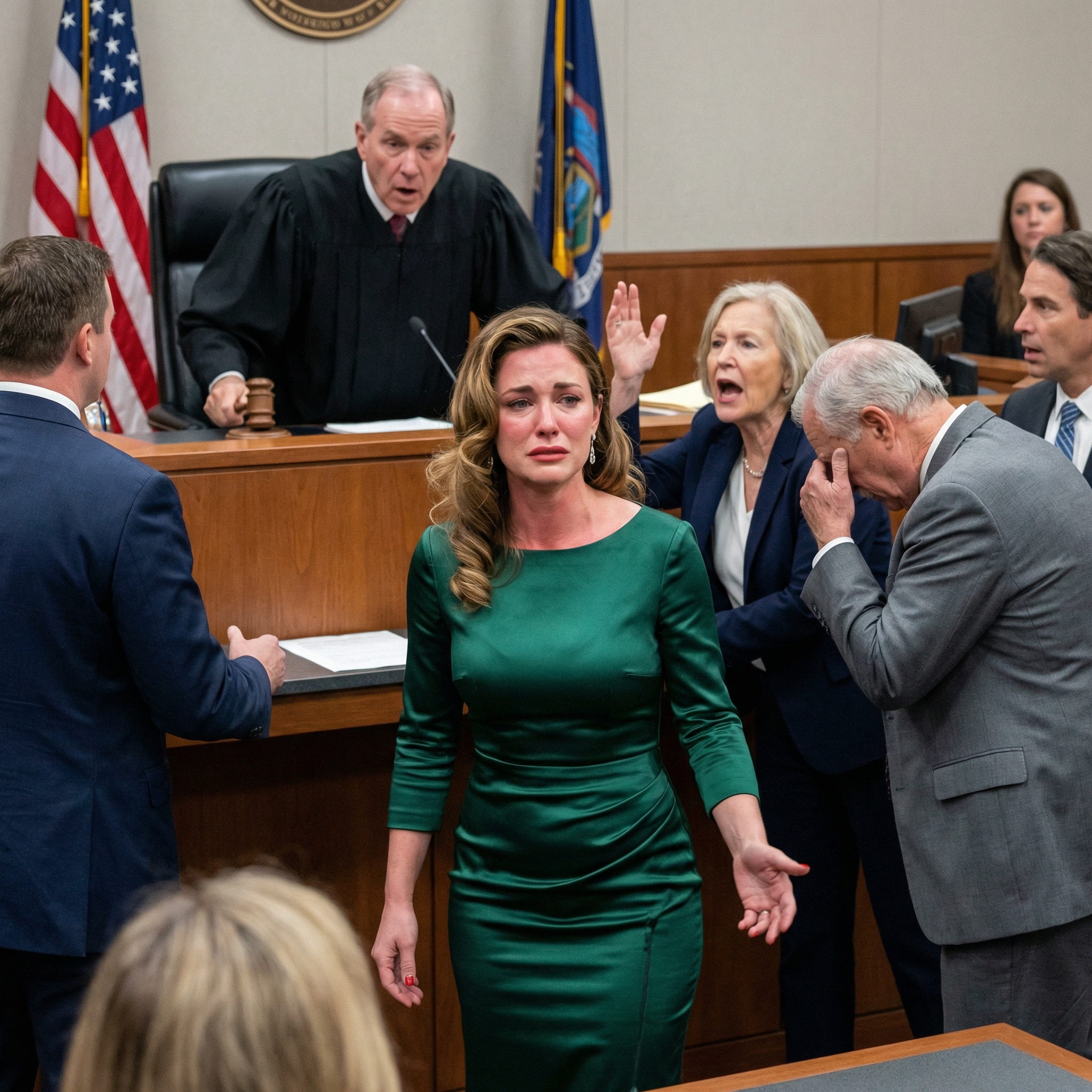 When I Walked Into The Courtroom, My Mother Rolled Her Eyes In Disgust While My Dad Looked Down. Then The Judge Froze, Leaned Forward, And Whispered, ‘Captain Hart? From The JAG Corps?’ The Entire Room Fell Silent. They Don’t Know I Will…