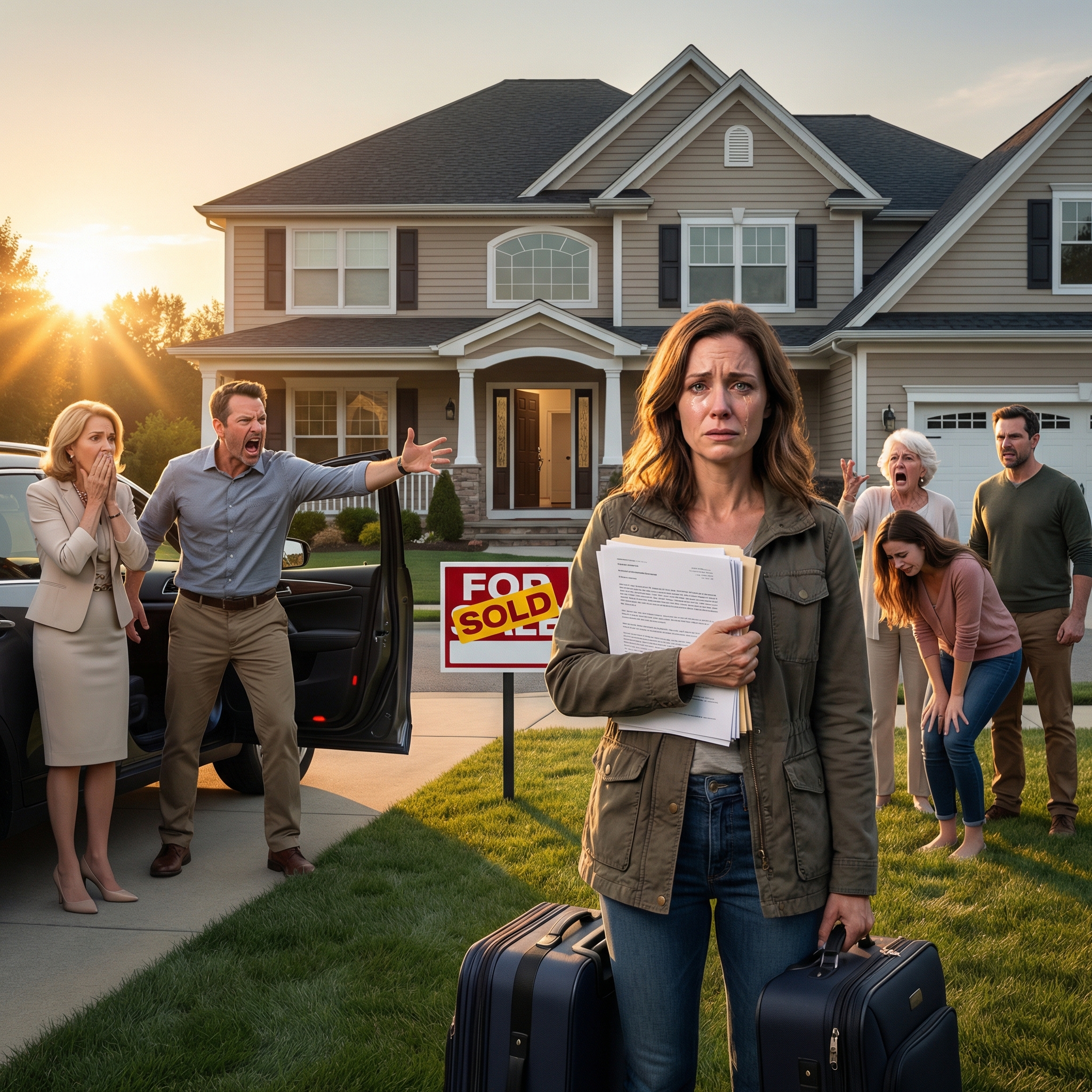 My Husband Traveled With His Mistress And Four Of His Relatives. When They Got Back, The House Had Already Been Sold; I Boxed Up Everything And Went To Live Abroad…