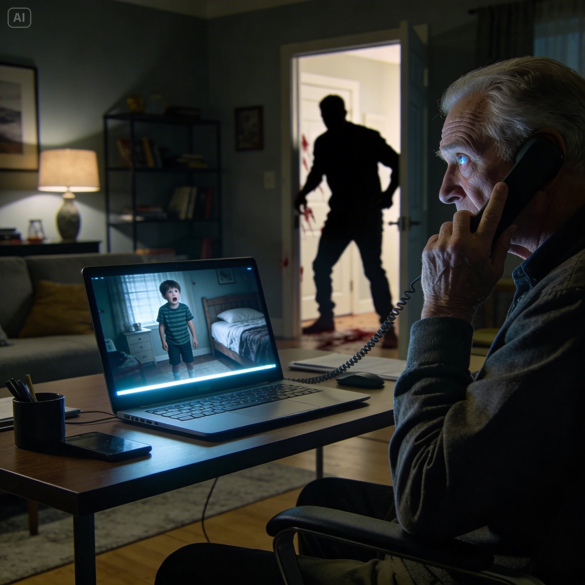 Through tears, my 9-year-old grandson whispered, “Save me, or my mother will hurt me.” I almost dismissed it—until I installed hidden cameras and saw something so shocking I called the police at once.