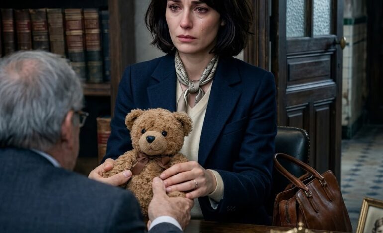 Une jeune femme a renoncé à des millions d’héritages pour récupérer un vieil ours en peluche : personne ne soupçonnait que c’était en réalité un brillant plan de vengeance