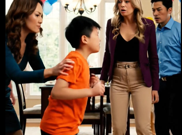 我妹妹帶我兒子去參加她自己的生日派對，還送他去醫院。第二次他倒在地上時，她說那是意外。但我從她臉上看出了真相。她是故意的，我當下就知道她不會逍遙法外。 那聲尖叫把生日歌劈成兩半。