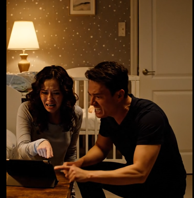 我妹妹送了我們一台「超棒」的嬰兒監視器。她說：「你可以用手機觀看和收聽全部內容。」「這很貴，所以要感恩吧，」我母親補充道。我從來沒開過它。然後我對我丈夫說：「把寶寶放進嬰兒床……然後打開它。他真的說了——然後說不出話來。