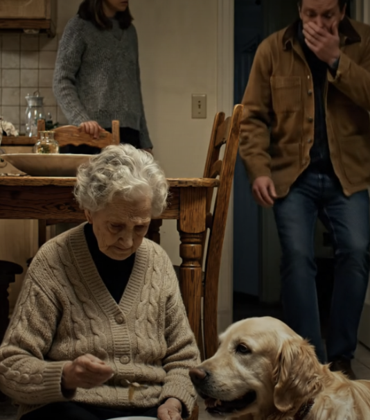 Je suis rentré plus tôt que prévu, m’attendant au calme, et là, je me suis figé. Ma mère de 80 ans était assise par terre, mangeant comme si elle n’avait rien à faire là. Ma fiancée a dit qu’elle n’avait pas besoin de traitement de faveur. « C’est ma mère », ai-je répondu. Mais son regard fuyant m’a fait comprendre que ce n’était pas la première fois, et que j’étais arrivé trop tard.