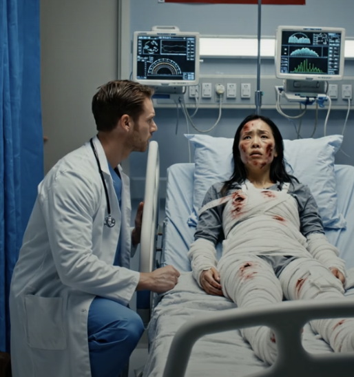 Mon mari me contrôlait et me maltraitait au quotidien. Un jour, j’ai perdu connaissance. Il m’a emmenée d’urgence à l’hôpital, en inventant une histoire : « Elle est tombée dans les escaliers. » Mais il ne s’attendait pas à ce que le médecin remarque des signes qu’un professionnel seul aurait pu déceler. Il ne m’a rien demandé, l’a regardé droit dans les yeux et a appelé la sécurité : « Fermez la porte à clé. Appelez la police. » 