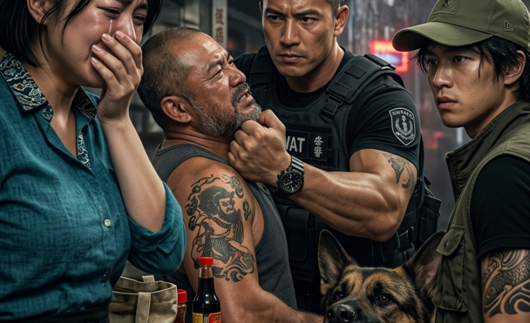 在一個暴雨傾盆的夜晚，俄亥俄州一條偏僻公路旁的餐館裡，兩個醉酒的惡棍以為騷擾一個年輕的女服務員輕而易舉——直到一個沉默寡言的海豹突擊隊員和他的德國牧羊犬從櫃檯後站了起來，第二天早上CEO的一通電話徹底改變了一切。